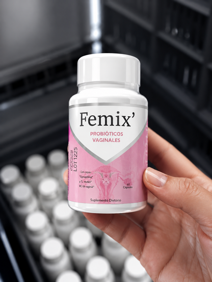 FEMIX' PROBIOTICOS VAGINALES x 60 CAPSULAS