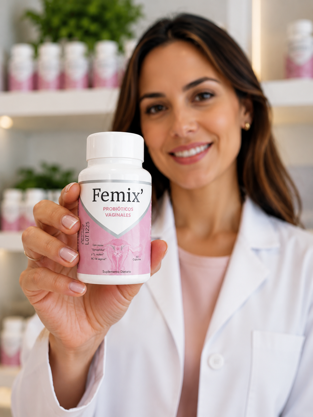 FEMIX' PROBIOTICOS VAGINALES x 60 CAPSULAS